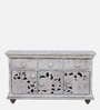 Ruchi Solid Wood Sideboard Farmhouse In White Finish