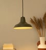 Ruffo Green Matt Metal Hanging Light