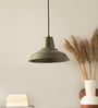 Ruffo Green Matt Metal Hanging Light