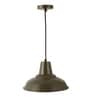 Ruffo Green Matt Metal Hanging Light