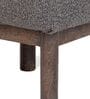Rufus Boulder Pouffe In Espresso Oak Finish
