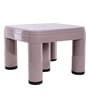 Regalo   Rugged Brown Polypropylene Bath Stool