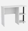 Ruma Study Table In White Finish Ruma Study Table In White Finish