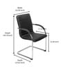 Runner Visitor Chair in Black Colour