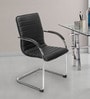 Runner Visitor Chair in Black Colour