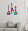 Rural Multicolour Engineered Wood Wall Hanging Quotes