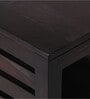 Russell Bedside Table In Dark Mahagony Finish