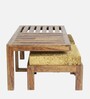 Russell Coffee Table Set in Teak Finish Russell Coffee Table Set in Teak Finish