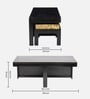 Russell Coffee Table Set inDark Walnut Finish