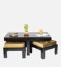 Russell Coffee Table Set inDark Walnut Finish