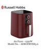 Russell Hobbs AEROFRYER5.0 1350W 5L Air Fryer in Red Colour