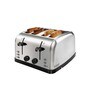 Russell Hobbs N18790 1250/1500W Premium Stainless steel 4 Slice automatic Pop Up Toaster