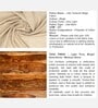 Russell Sheesham Wood Nesting Coffee Table Set in Teak Finish with 4 stools
