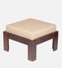 Russell Sheesham Wood Nesting Coffee Table Set in Walnut Finish with 2 stools