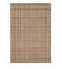 Rust Geometric 100% Wool 5 ft x 7 ft Hand Tufted Carpet