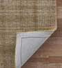 Rust Geometric 100% Wool 5 ft x 7 ft Hand Tufted Carpet