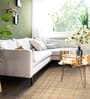 Rust Geometric 100% Wool 5 ft x 7 ft Hand Tufted Carpet