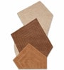 Rust Abstract Wool and Cotton 5 ft x 8 ft Hand tufted Carpet