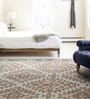 Rust Persian Cotton 5 ft x 7 ft Hand Knotted Carpet
