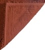 Rust Cotton 16X24 Inches Anti-Skid Bath Mat