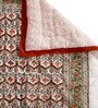 Rust Cotton 170 GSM Double Bed Quilt