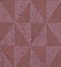 Rust Cotton and Polyester Geometric 55 x 49 Inches Throw