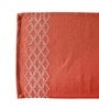 Rust Geometric Polycanvas (Set of 6) Placemat With Napkins