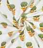 Rust Madhuban Floral Waffle Cotton 250 GSM Bath & Hand Towel Set