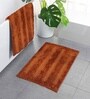 Rust Microfiber 16x24 Inches Ultra Soft Bath Mat