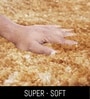 Rust Microfibre 16x24 Inches Washable Bath Mat
