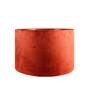 Skyline Orange Velvet Solid Lampshade
