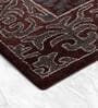 Rust Persian Woolen Blend 6 x 9 Feet Hand Tufted Carpet