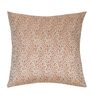 Rust Polyester Jacquard 16x16 inches Cushion Cover Set of 5