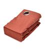 Rust Polyester Solid 5ft Blackout Eyelet 2 Pc Window Curtains