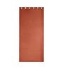 Rust Polyester Solid 5ft Blackout Eyelet 2 Pc Window Curtains