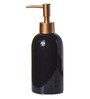 Rust Proof Ceramic Black Liquid Soap Dispenser