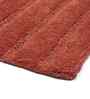 Rust Solid Cotton 16x24 Inches Anti Skid Bath Mat