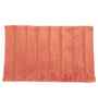 Rust Solid Cotton 20x31 Inches Anti Skid Bath Mat