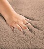 Rust Solid Microfiber 3 X 5 Feet Tufted Carpet