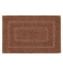 Rust Solid MicroFibre 14x10 Inches Antiskid Bath Mats