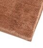 Rust Solid MicroFibre 14x10 Inches Antiskid Bath Mats