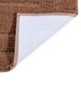 Rust Solid MicroFibre 14x10 Inches Antiskid Bath Mats