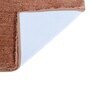 Rust Solid MicroFibre 15x10 Inches Antiskid Bath Mats