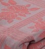 Rust Floral 144 TC 100% Cotton King Sized Bed Sheets with 2 Pillow Covers