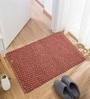 Rust Velvet 20X30 Inches Anti-Skid Bath Mat