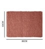 Rust Velvet 20X30 Inches Anti-Skid Bath Mat