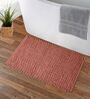 Rust Velvet 20X30 Inches Anti-Skid Bath Mat