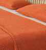 Rust Woven Yarn Dyed Solid Double Bedcover