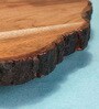 Rustic Charm Acacia Wood Lazy Susan