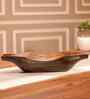 Rustic Charm Acacia Wood Serving Bowl